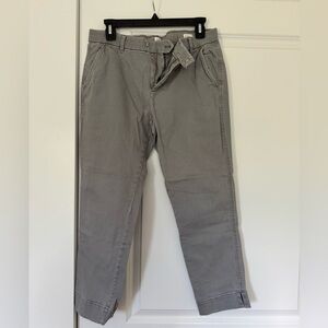 GAP Women’s Gray Slim Crop Khakis